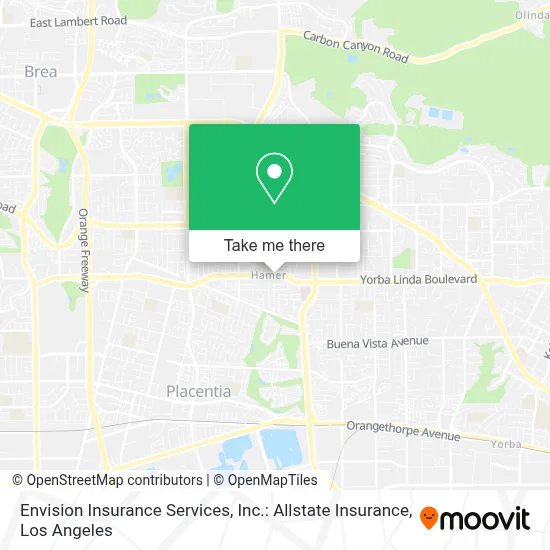 Envision Insurance Services, Inc.: Allstate Insurance map
