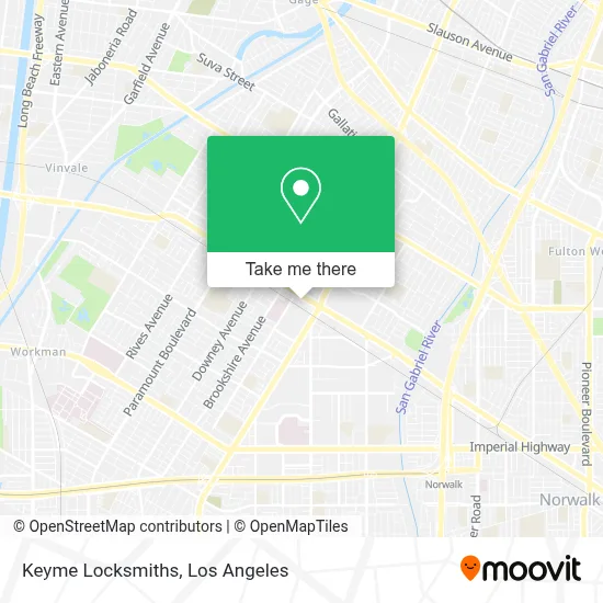 Keyme Locksmiths map