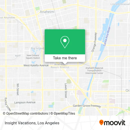 Insight Vacations map