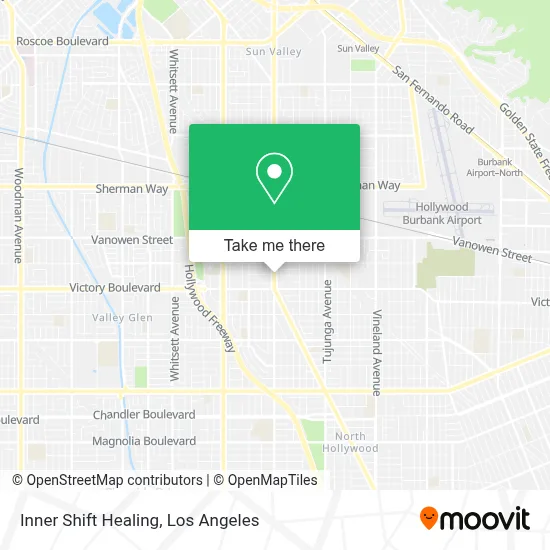 Inner Shift Healing map