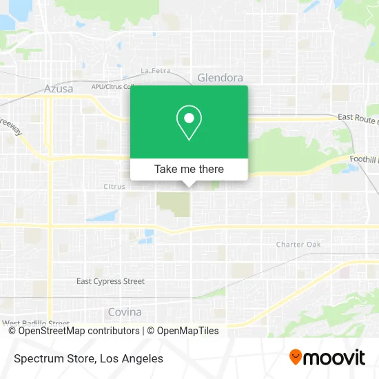 Spectrum Store map
