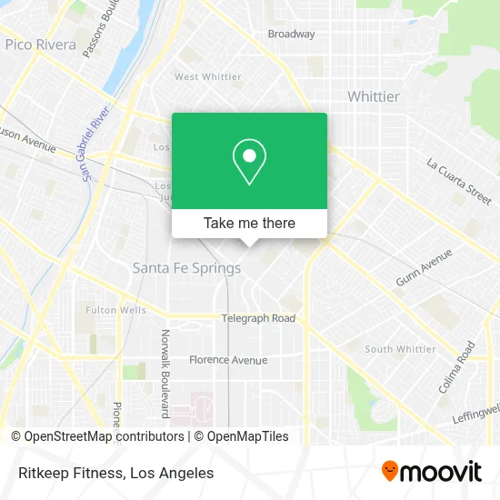 Ritkeep Fitness map