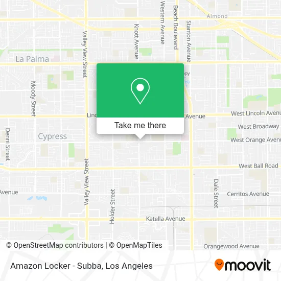 Amazon Locker - Subba map