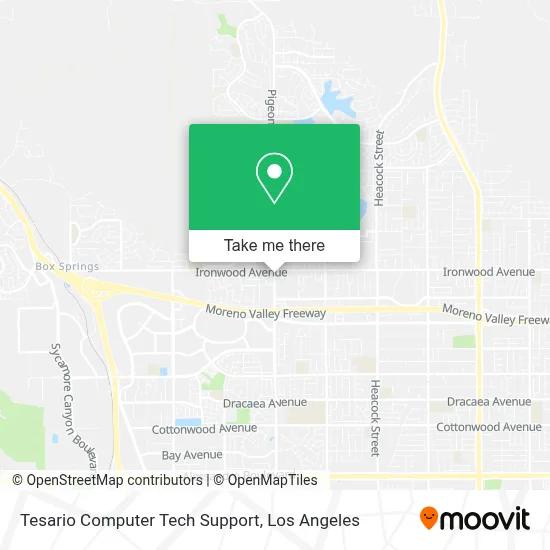 Tesario Computer Tech Support map