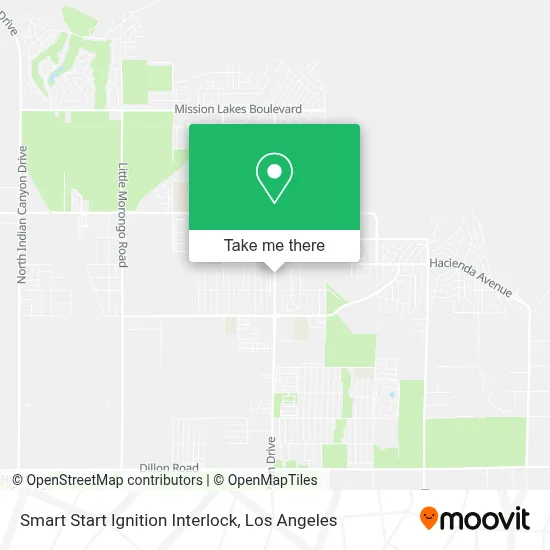 Smart Start Ignition Interlock map