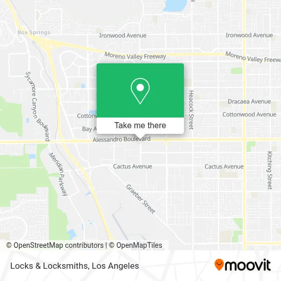 Locks & Locksmiths map