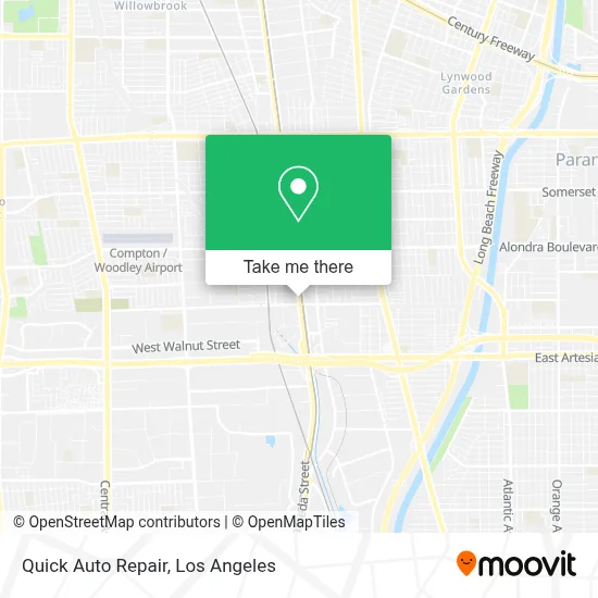 Quick Auto Repair map