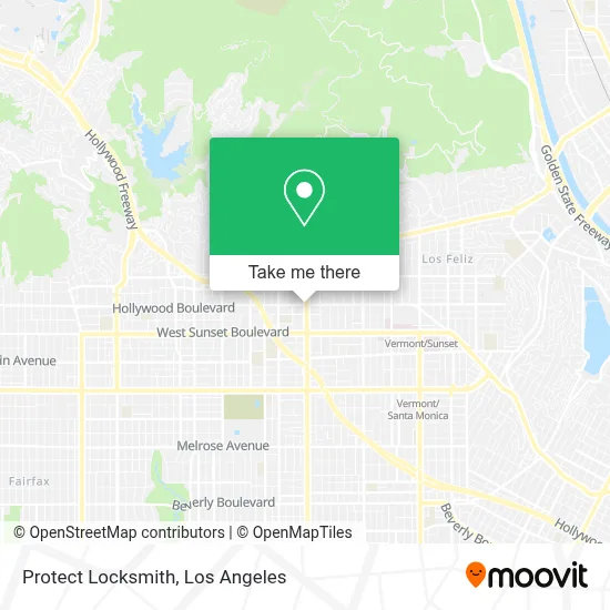 Protect Locksmith map