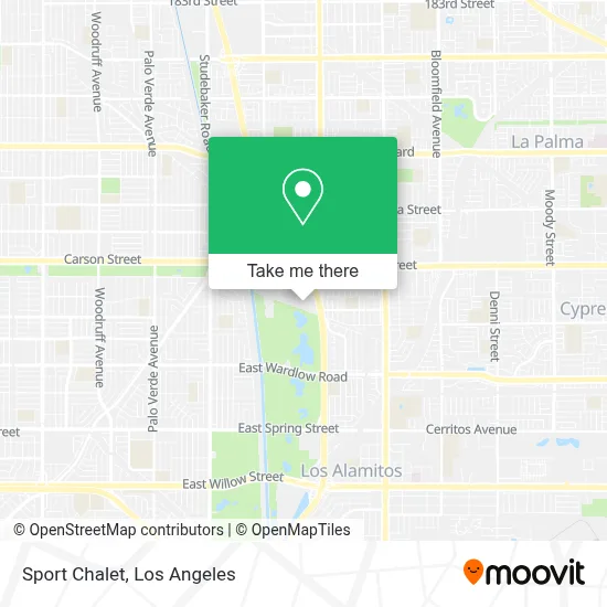 Sport Chalet map