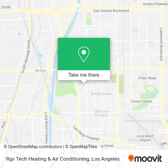 Rgv Tech Heating & Air Conditioning map