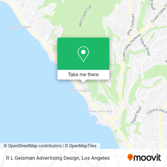R L Geisman Advertising Design map