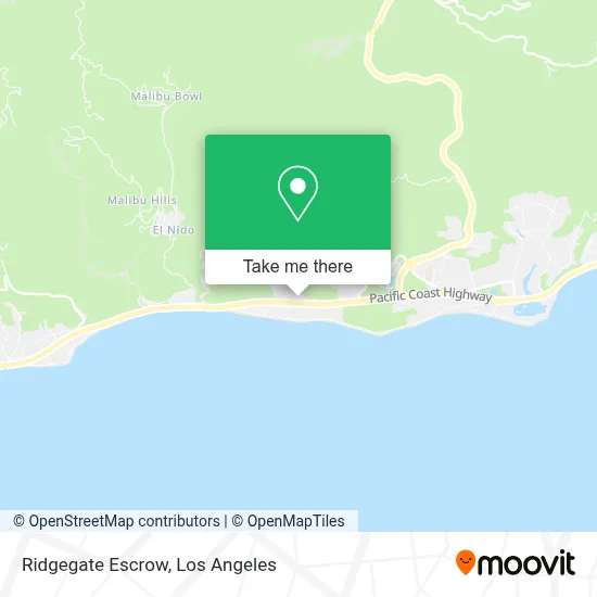 Ridgegate Escrow map