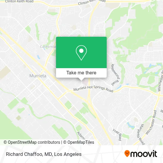 Richard Chaffoo, MD map