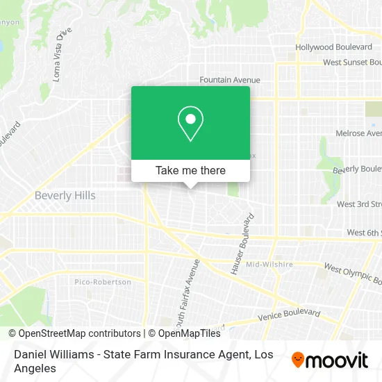 Daniel Williams - State Farm Insurance Agent map