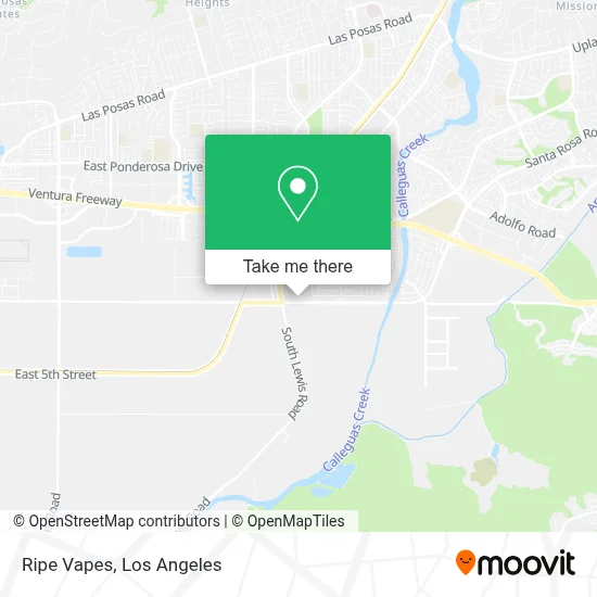 Ripe Vapes map