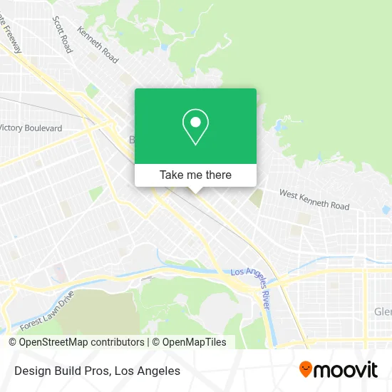 Design Build Pros map