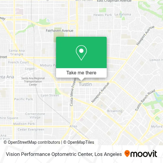 Vision Performance Optometric Center map