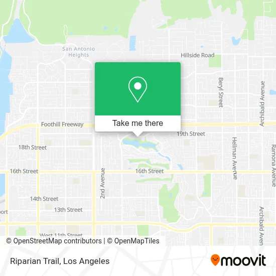 Riparian Trail map