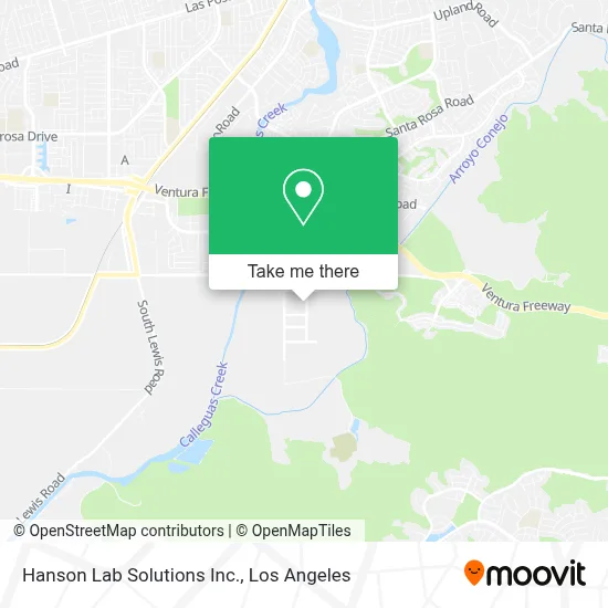Hanson Lab Solutions Inc. map