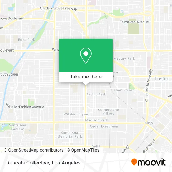 Rascals Collective map