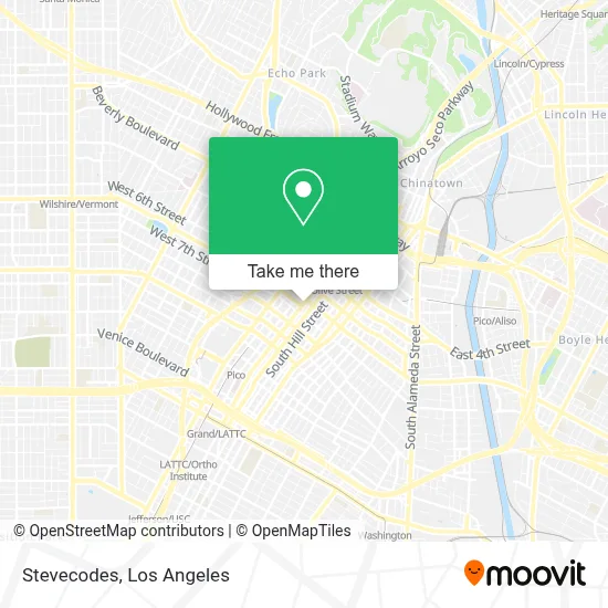 Stevecodes map