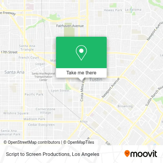 Script to Screen Productions map