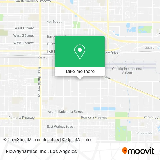 Flowdynamics, Inc. map