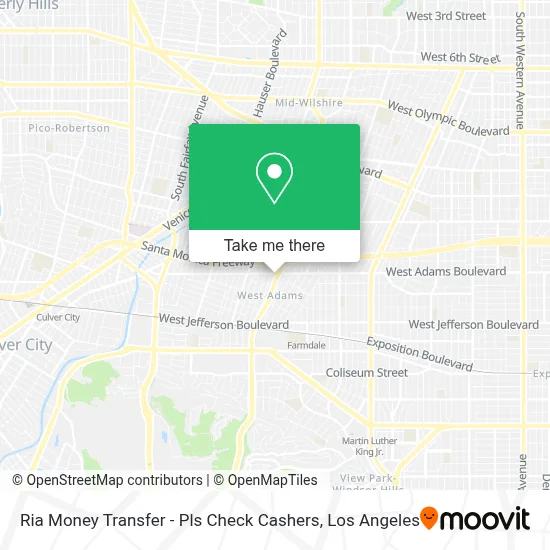 Ria Money Transfer - Pls Check Cashers map