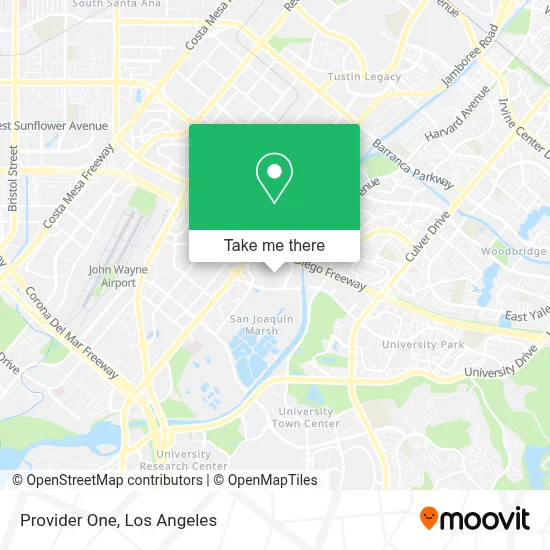 Provider One map