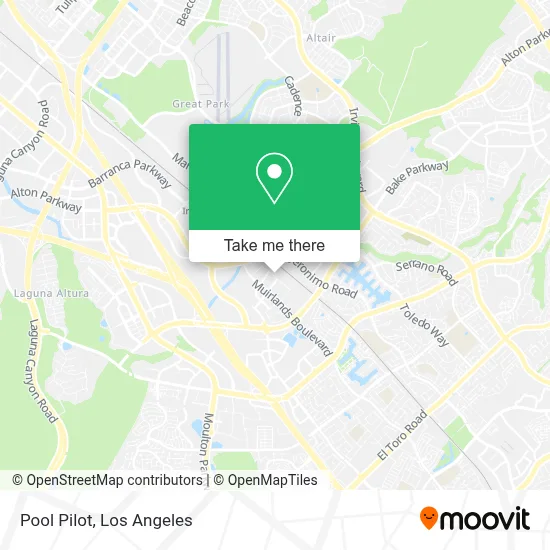 Pool Pilot map