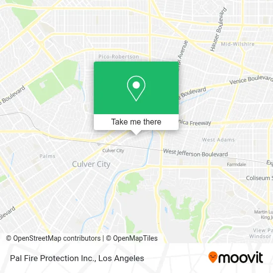 Pal Fire Protection Inc. map