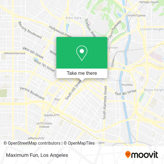 Maximum Fun map