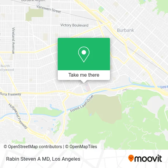Rabin Steven A MD map