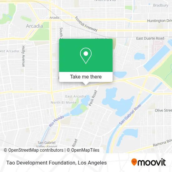 Tao Development Foundation map