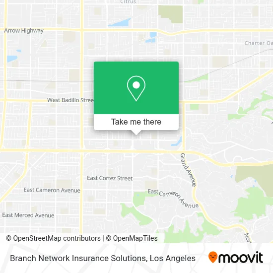 Branch Network Insurance Solutions map