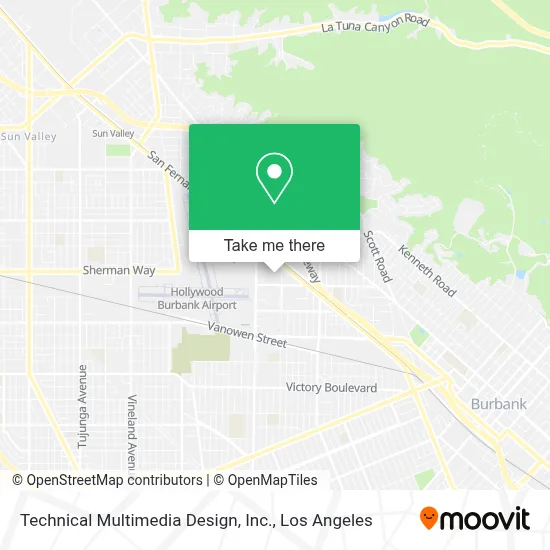 Technical Multimedia Design, Inc. map