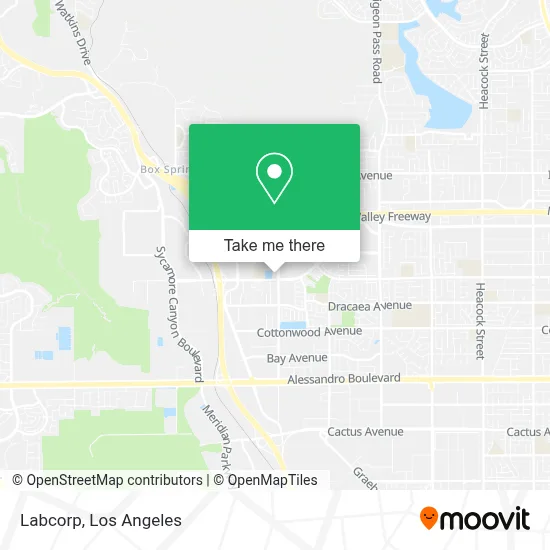 Labcorp map