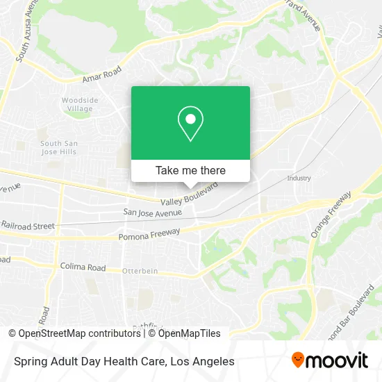 Spring Adult Day Health Care map