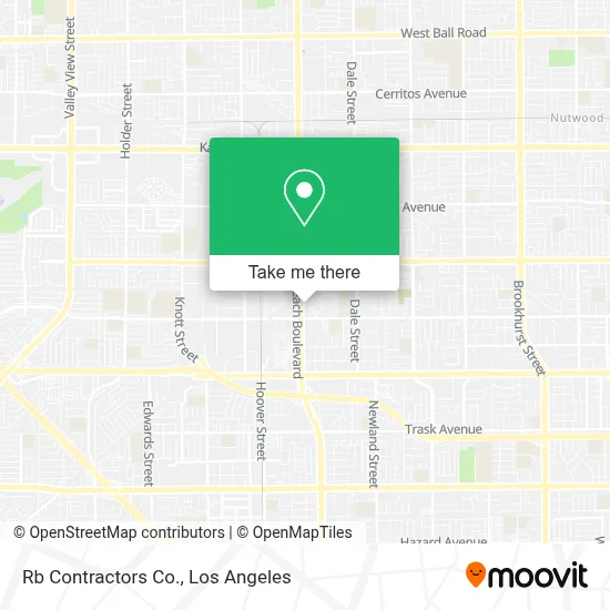 Rb Contractors Co. map