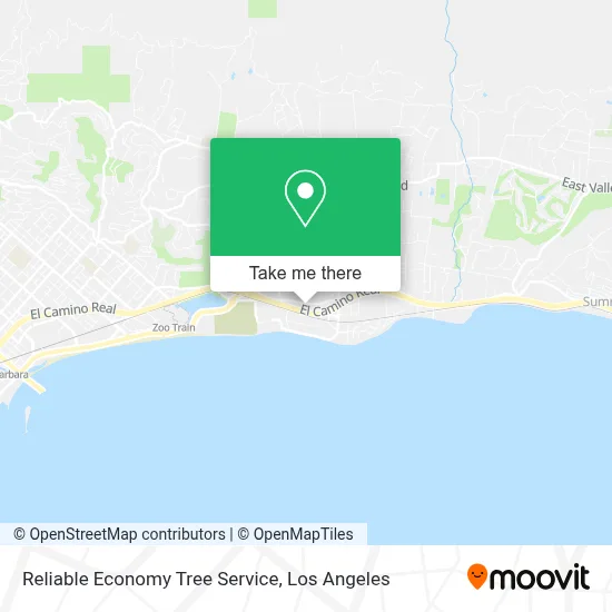 Reliable Economy Tree Service map