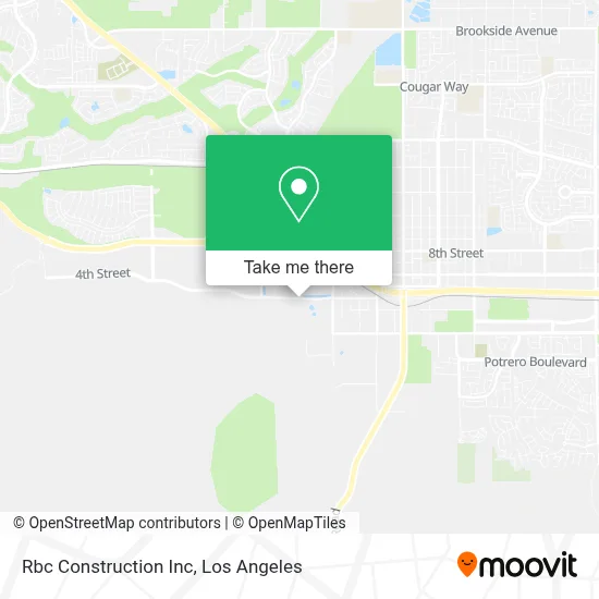 Rbc Construction Inc map