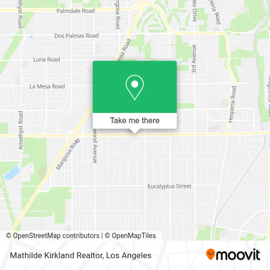 Mathilde Kirkland Realtor map