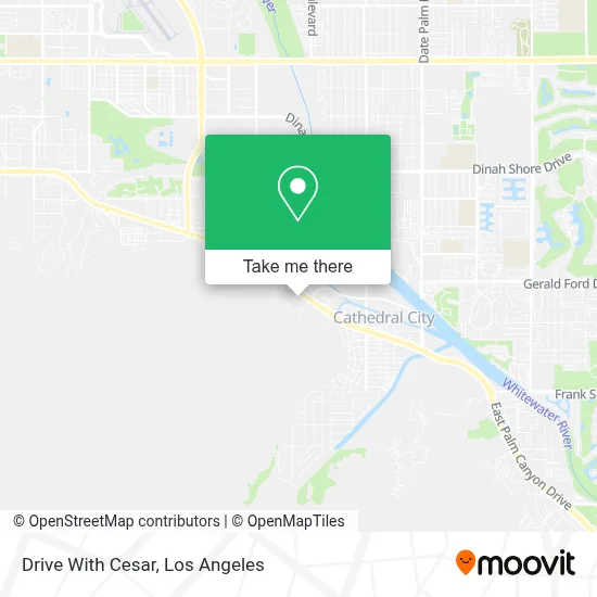 Drive With Cesar map