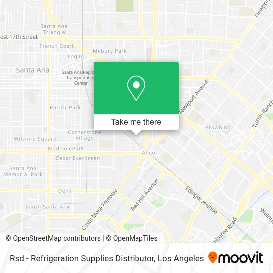 Rsd - Refrigeration Supplies Distributor map