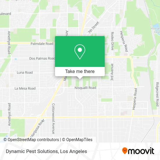 Dynamic Pest Solutions map