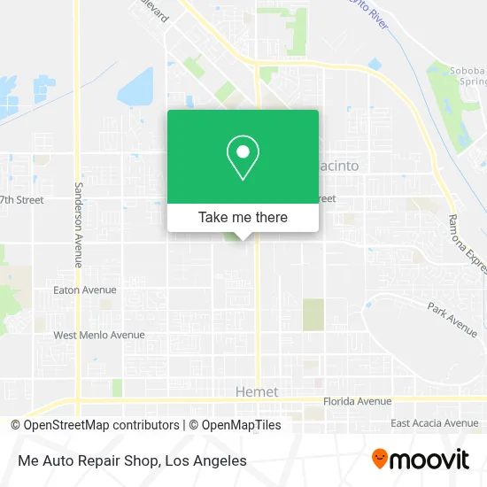 Me Auto Repair Shop map