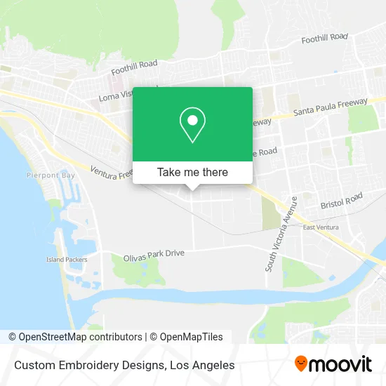 Custom Embroidery Designs map