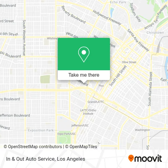 In & Out Auto Service map