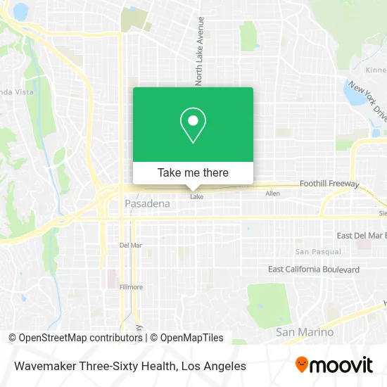 Wavemaker Three-Sixty Health map