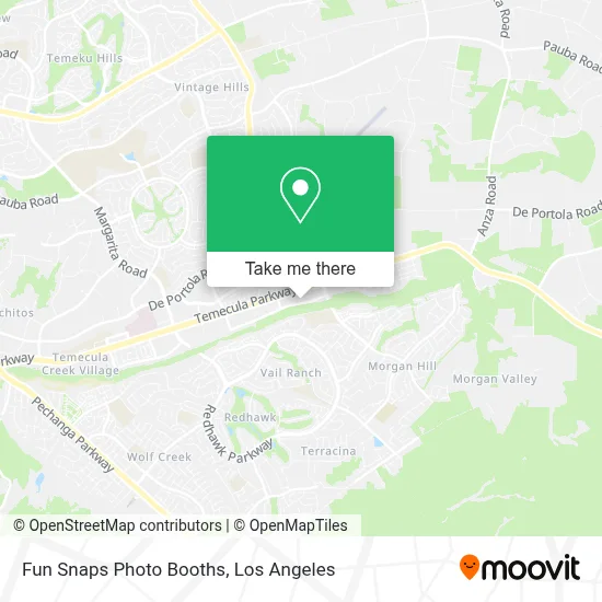Fun Snaps Photo Booths map